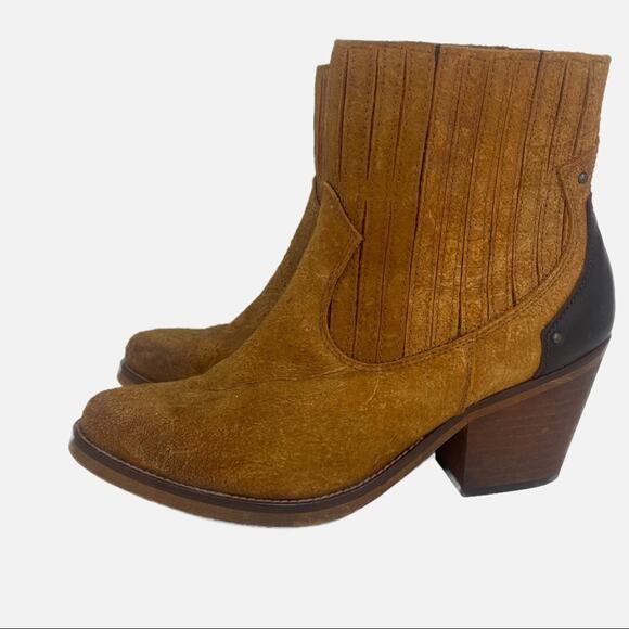 Musse & Cloud Jenci Sueded Gore Bootie - Picture 2 of 15